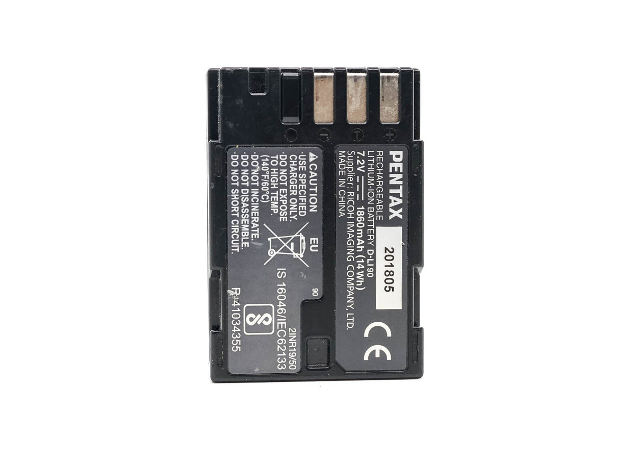 Pentax D-LI90 Battery - segunda mano - excelente estado - detalle 2 de 4 - SKU 3798624 - Camera Market