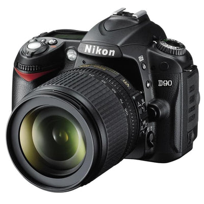 Nikon D90 SLR - Schwarz + Nikon Nikkor 18-70 mm f/3.5-4.5G DX ED Objektiv