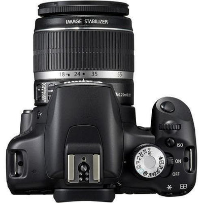 CANON EOS 500D SLR – Schwarz + Canon EF-S 18-55mm f/3.5-5.6 IS II