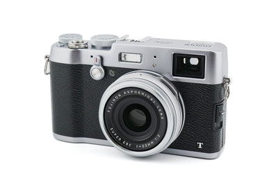 Fujifilm X100T – 16,3 MP Kompaktkamera (X-Trans CMOS II Sensor, EXR II Prozessor, 3" Display, Full-HD-Video, WLAN, Festbrennweite f/2 23 mm), Schwarz