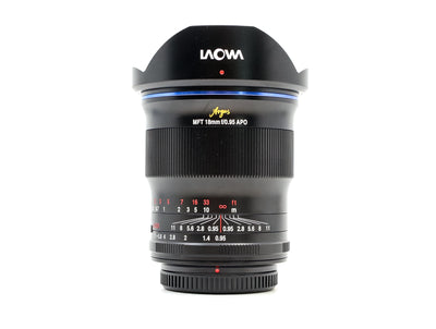 Venus Laowa Argus 18mm f/0,95 APO – Micro Four Thirds Anschluss