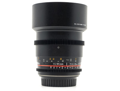 Walimex Pro 85mm T1.5 - Canon EF Anschluss