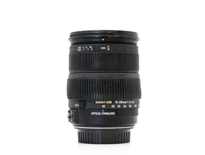 Sigma 18-200mm f/3.5-6.3 DC OS - Canon EF-S Anschluss