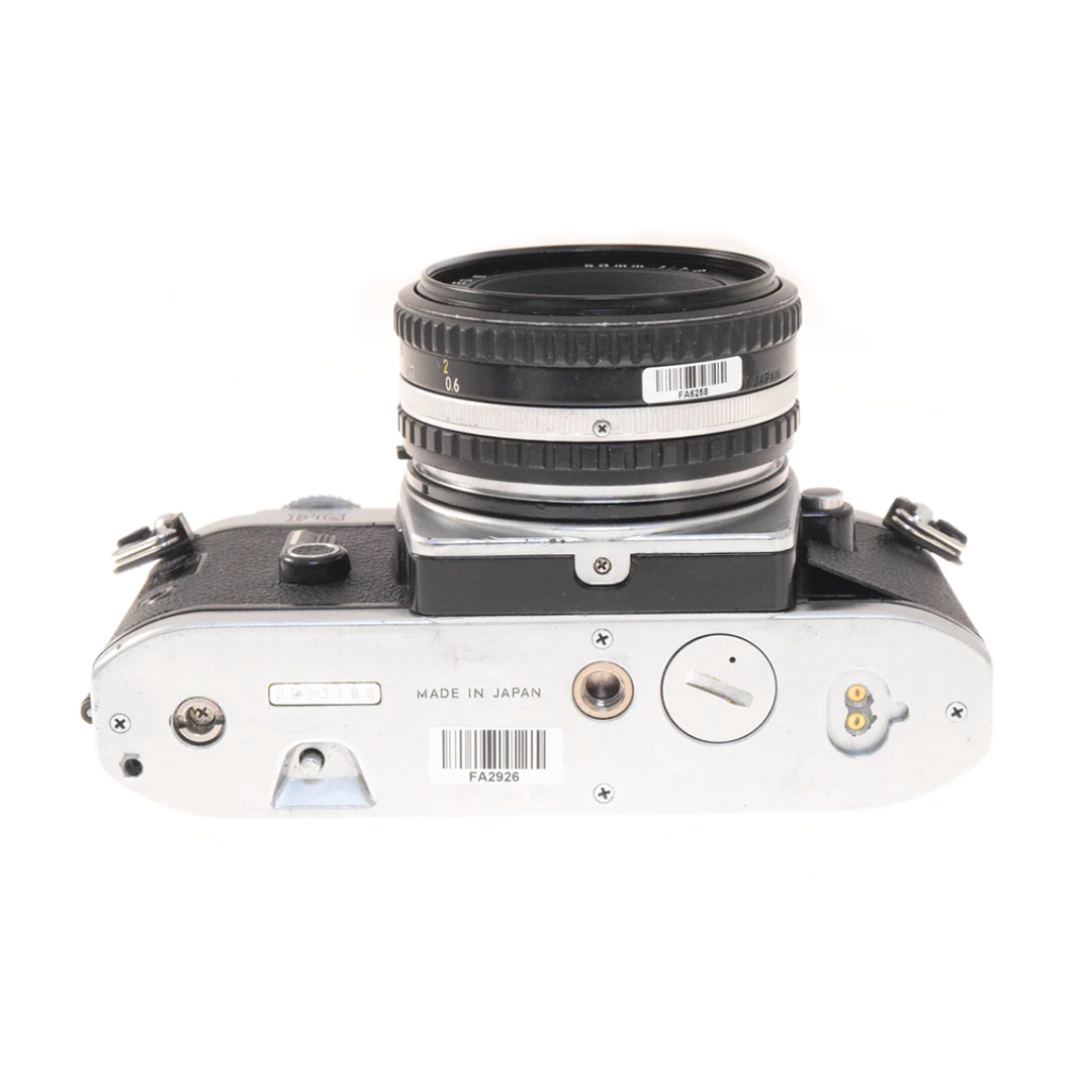 Nikon FG + 50mm f1.8 Series E