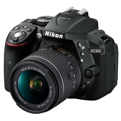 SLR D5300 - Schwarz + Nikon AF-P DX Nikkor 18-55mm f/3.5-5.6G VR f/3.5-5.6