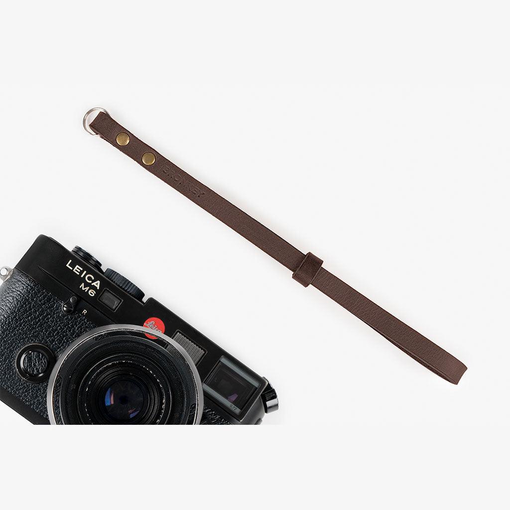 Berlin #202 - Brown Leather camera strap