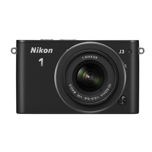 1 J3 - Schwarz + Nikon Nikkor 10-30mm f/3.5-5.6 VR · Hauptbild