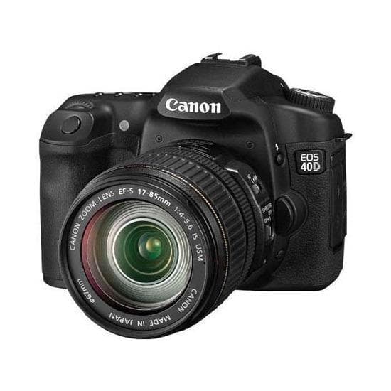 SLR EOS 40D - Black + Canon EFS 17-85mm f/4.0-5.6 IS USM f/4.0-5.6 II  · main image