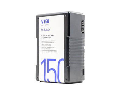 Here are the SEO translations for "Bebob V150 V Mount Battery":

**Title Tag (max 60 Zeichen):**
Bebob V150 V-Mount Akku kaufen | Camera Market

**Meta Description (max 160 Zeichen):**
Bebob V150 V-Mount Akku – leistungsstark, zuverlässig & langlebig. Id…