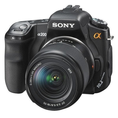 Alpha DSLR-A200 Reflex - Black + Sony Sony 18-70mm f/3.5-5.6 AF DT f/3.5-5.6 