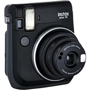 Instant Instax Mini 70 - Black + Fujifilm Fujinon 60mm f/12.7 f/12.7 
