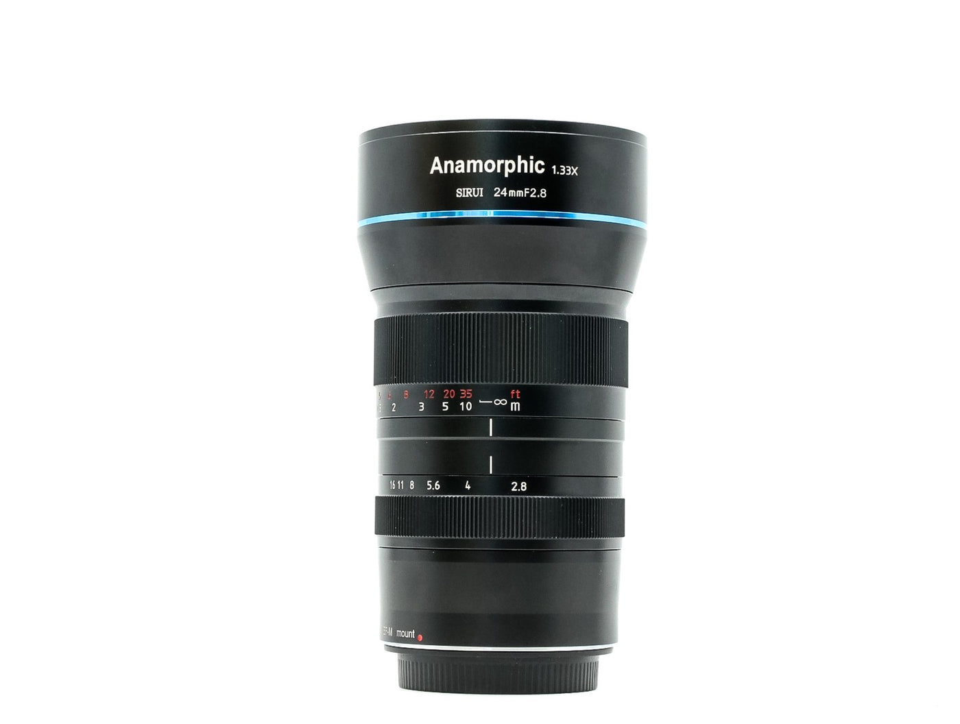Sirui 24mm f/2.8 1.33x Anamorphic - Canon EF-M Fit · Hauptbild