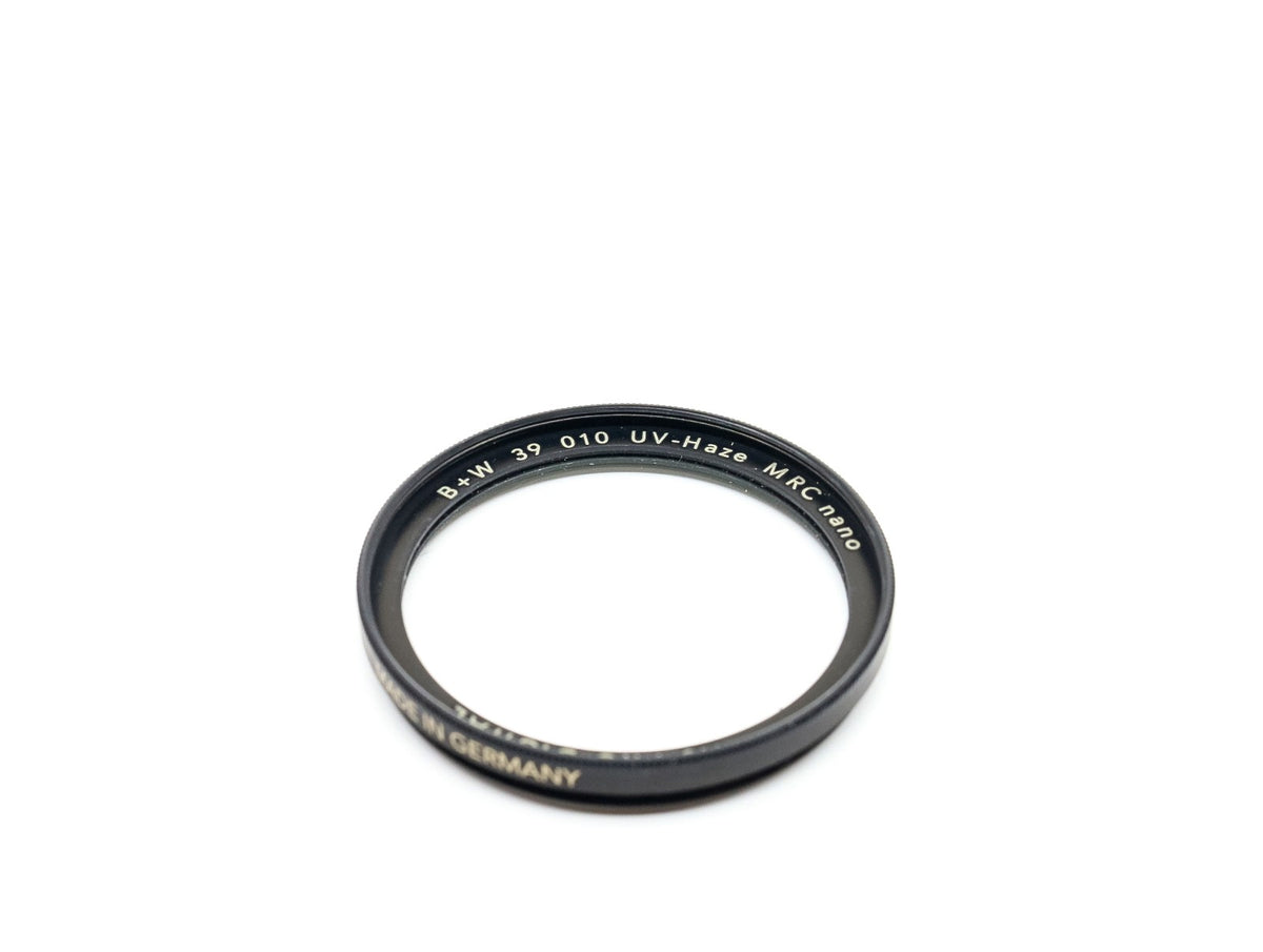 B+W 39mm XS-Pro Digital 010 UV-Haze MRC Nano Filter · Hauptbild