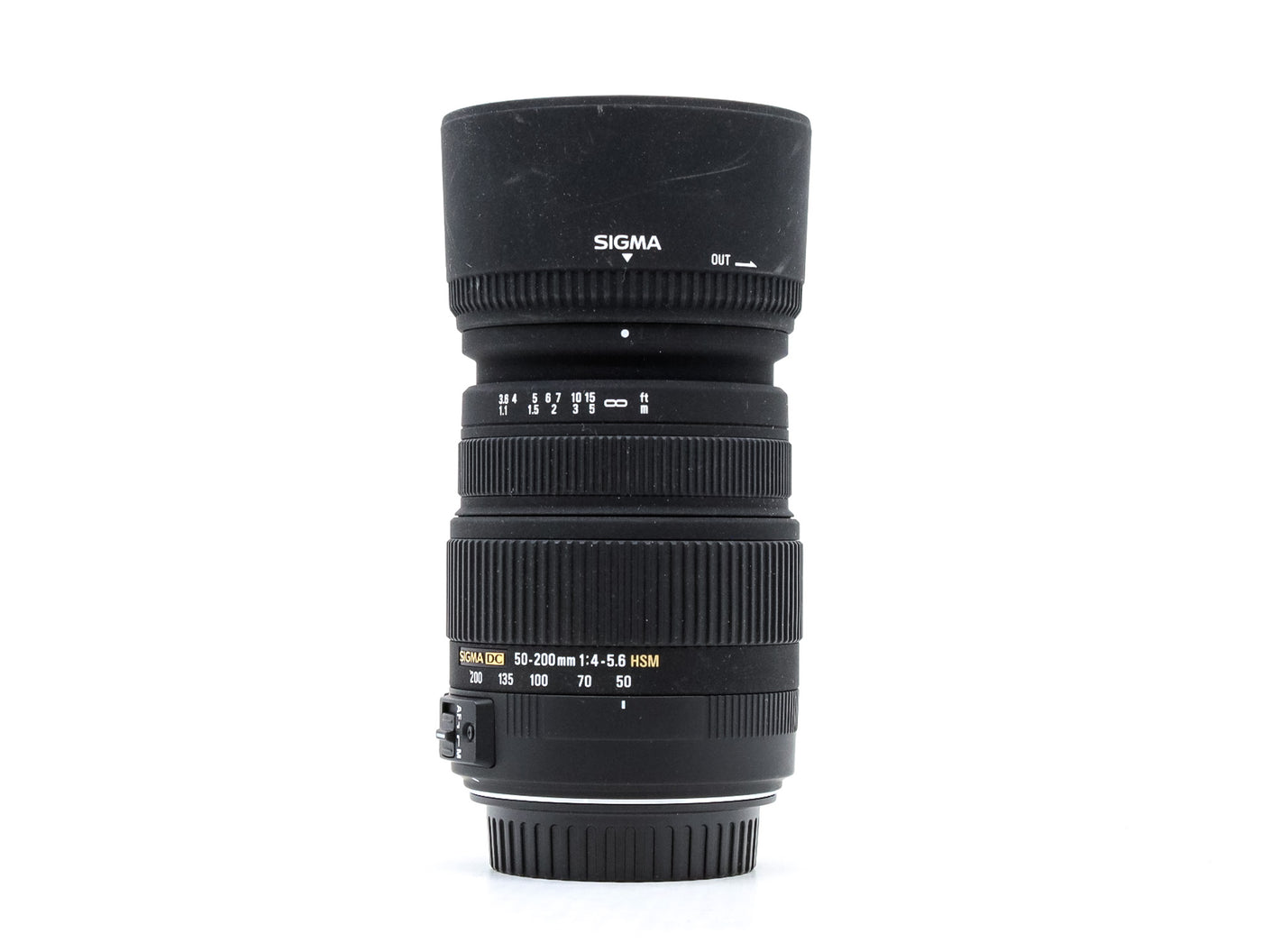 Sigma 50-200mm f/4-5.6 DC OS HSM - Canon EF-S Anschluss · Hauptbild