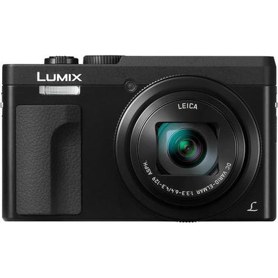 Lumix DC-TZ90 Kompaktkamera - Schwarz + Leica Lumix f/3.3-6.4 24-720mm