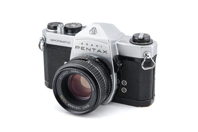 Pentax Spotmatic SP+ 55mm f2 SMC Takumar