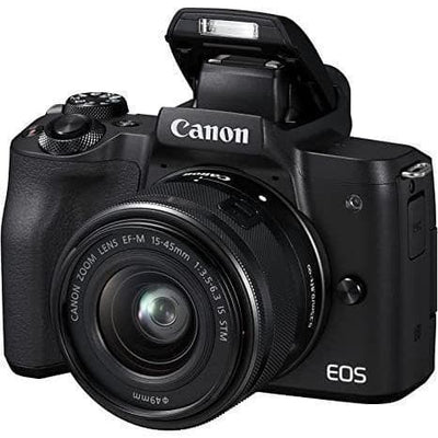 EOS M50 - Black + Canon Canon EOS M50 + Canon Zoom Lens EF-M 15-45mm f/3.5-6.3 IS STM f/3.5-6.3 