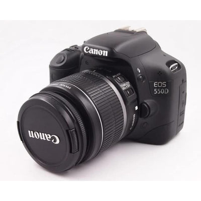 CANON EOS 550D SLR - Schwarz + Canon EF-S 18-55mm f/3.5-5.6 IS II