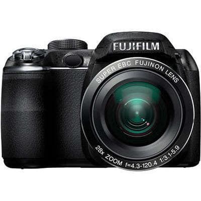 FinePix S3400 Kompaktkamera - Schwarz + Fujifilm Super EBC Fujinon Objektiv 28X Zoom 24-672mm f/3.1-5.9 · Hauptbild