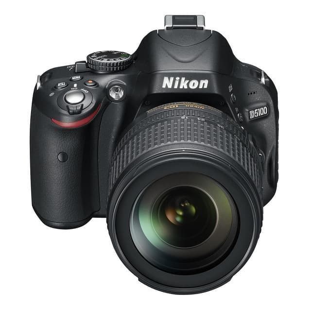 SLR D5100 - Black + Nikon Nikkor AF-S DX Zoom 18-70mm f/3.5-4.5G IF-ED f/3.5-4.5  · main image