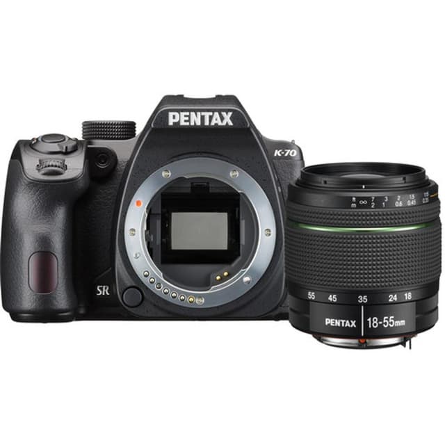 Reflex K-5 - Black + Pentax Smc Pentax-DAL 18-55mm f/3.5-5.6 AL WR f/3.5-5.6  · main image