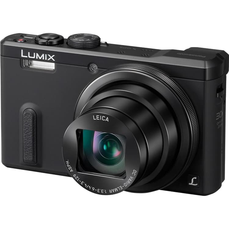 Lumix DMC-TZ61 Kompaktkamera – Schwarz + Panasonic Leica DC Vario-Elmar 24-720mm f/3.3-6.4 ASPH f/3.3-6.4 · Hauptbild