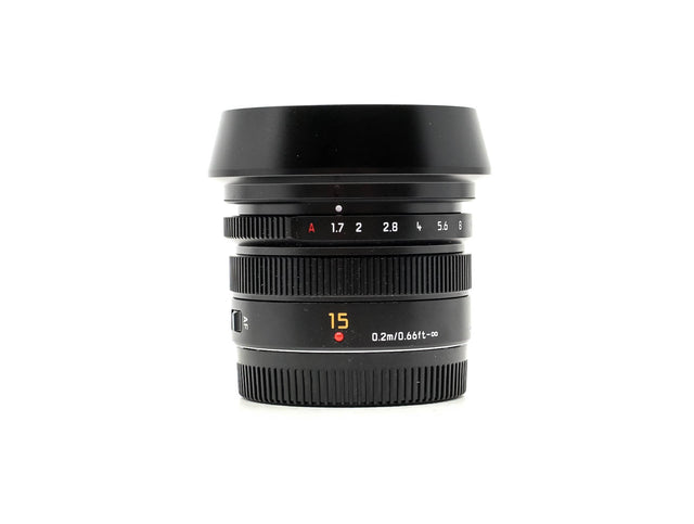 panasonic|leica dg summilux 15mm f/1.7 asph. - Excelente - 1
