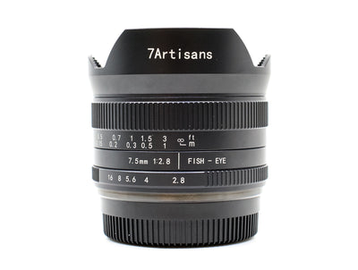 7Artisans 7.5mm f/2.8 II - Fujifilm X Fit 