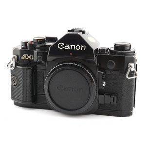 Canon A-1 (Body) - Vintage Analog 35mm SLR Camera 