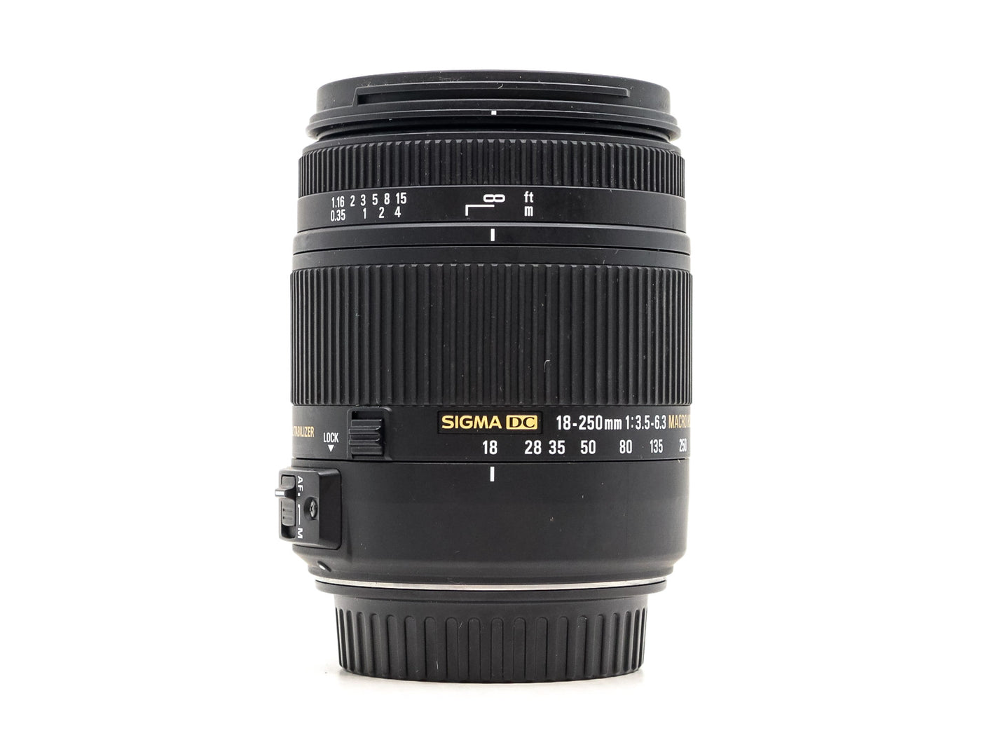Sigma 18-250mm f/3.5-6.3 DC Macro OS HSM - Canon EF-S Fit  · main image