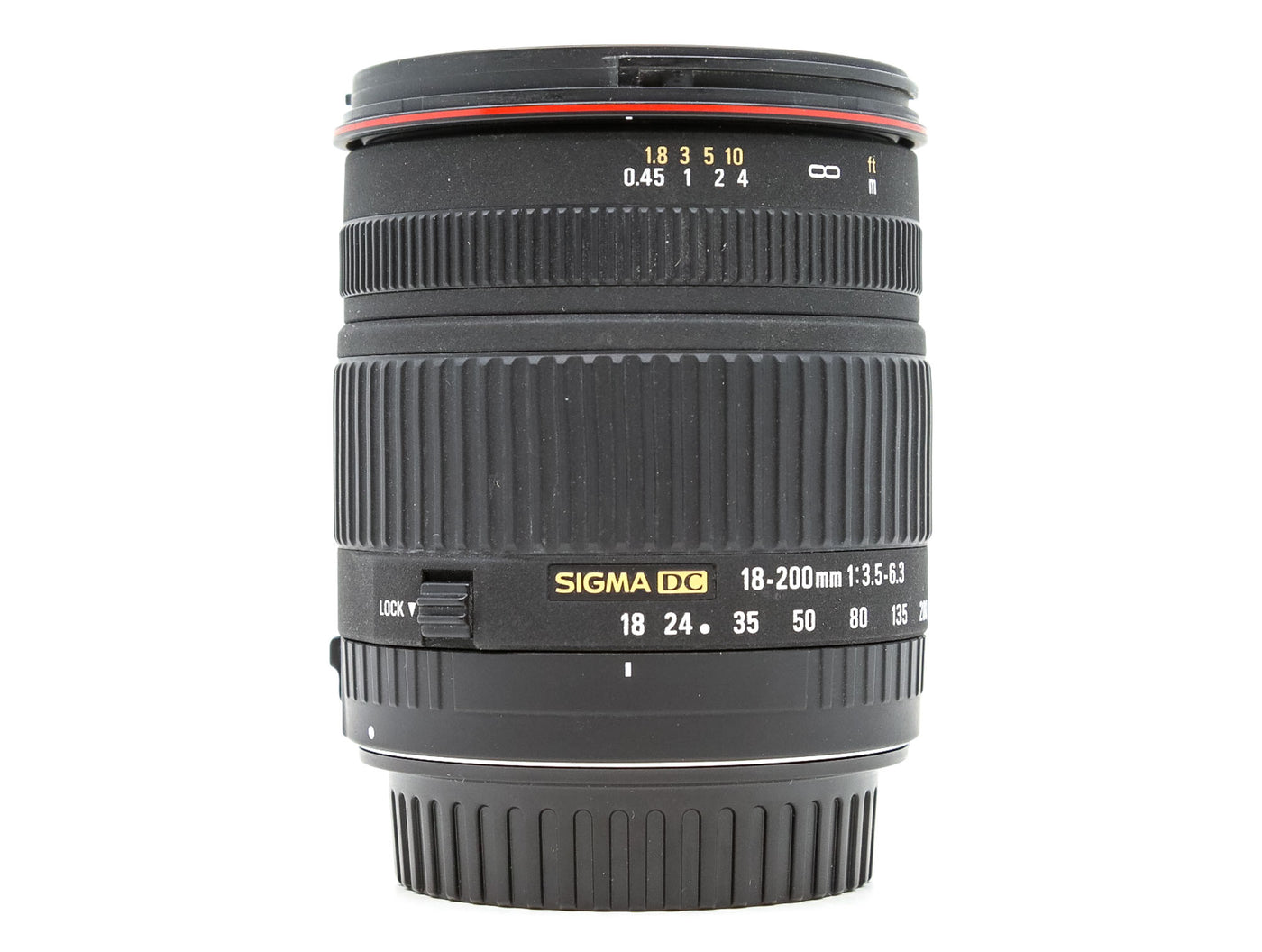 Sigma 18-200mm f/3.5-6.3 DC - Canon EF-S Anschluss · main image