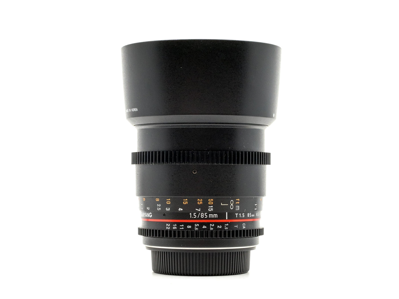 Samyang 85mm T1.5 AS UMC II – Canon EF Anschluss · main image