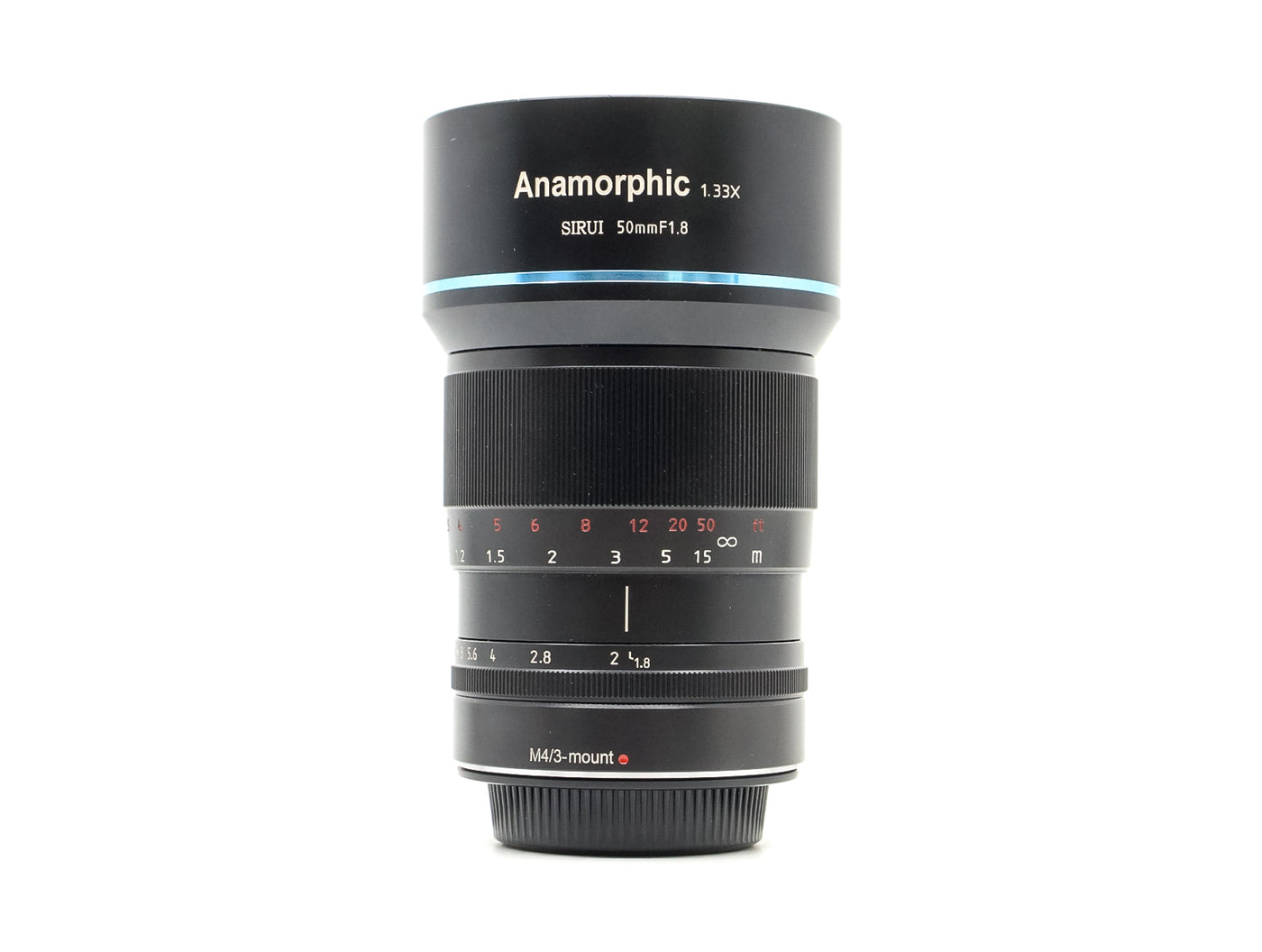 Sirui 50mm f/1.8 1.33x Anamorphic - Micro Four Thirds Fit  · main image