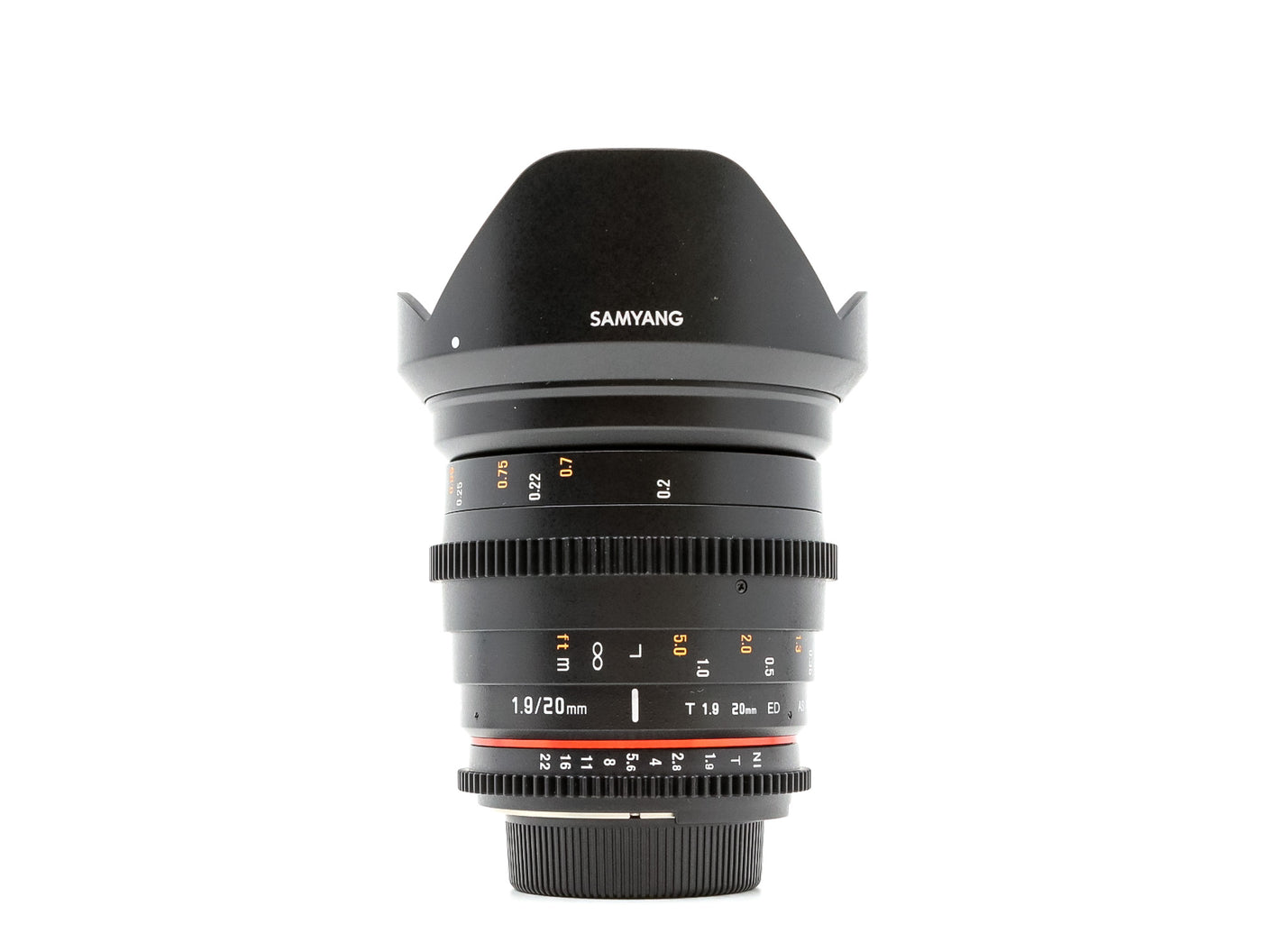 Samyang 20mm T1.9 Cine VDSLR ED AS IF UMC - Nikon Fit  · main image