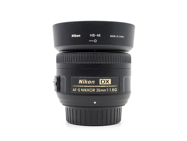 Nikon AF-S DX Nikkor 35mm f/1.8G - segunda mano - excelente estado - foto principal - SKU 3794230 - Camera Market