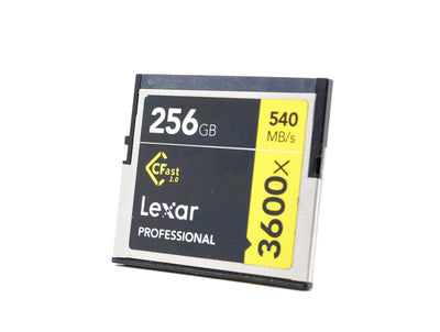 Lexar 256GB Professional 3600x CFast 2.0 Karte