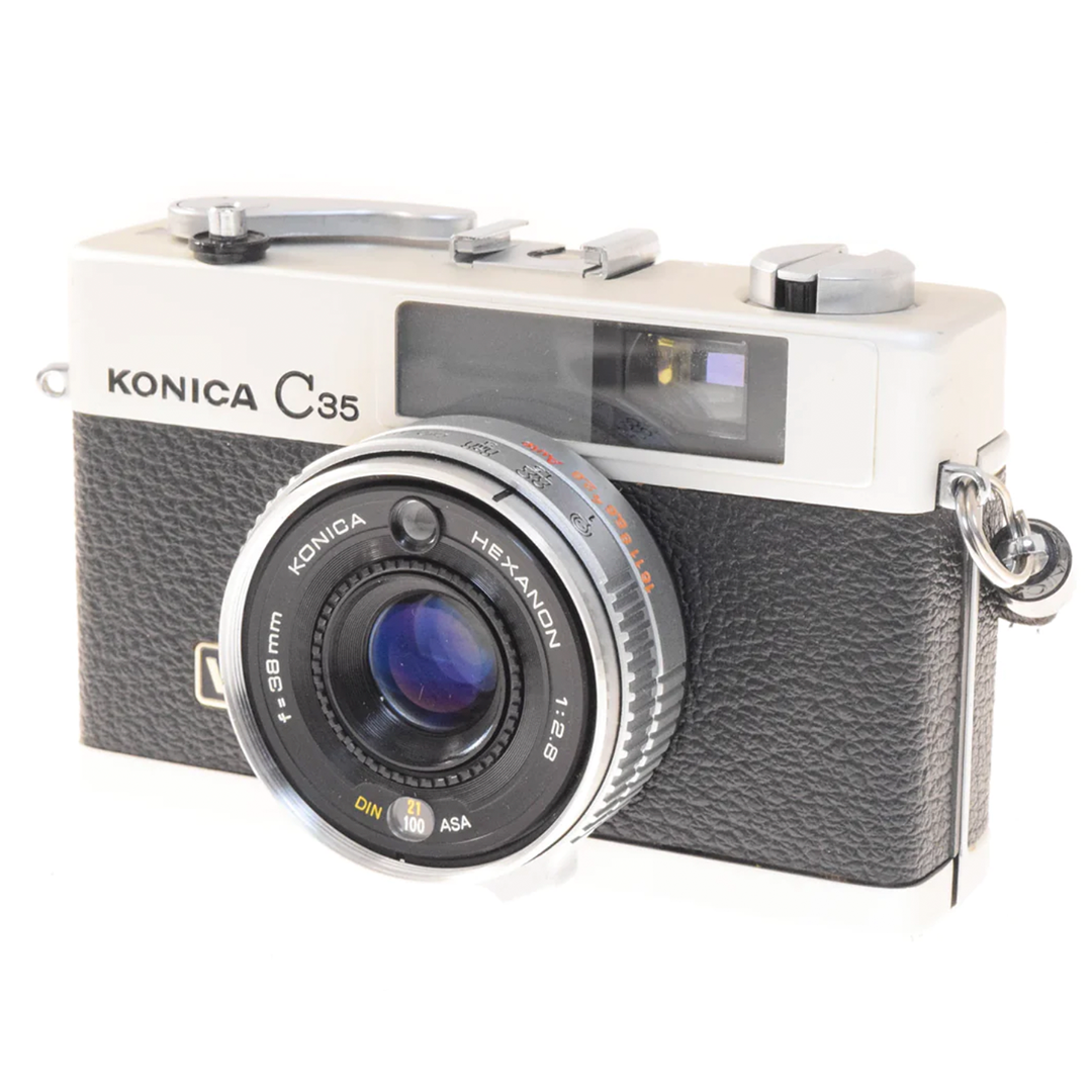 Konica C35 V – 35mm Filmkamera · Hauptbild