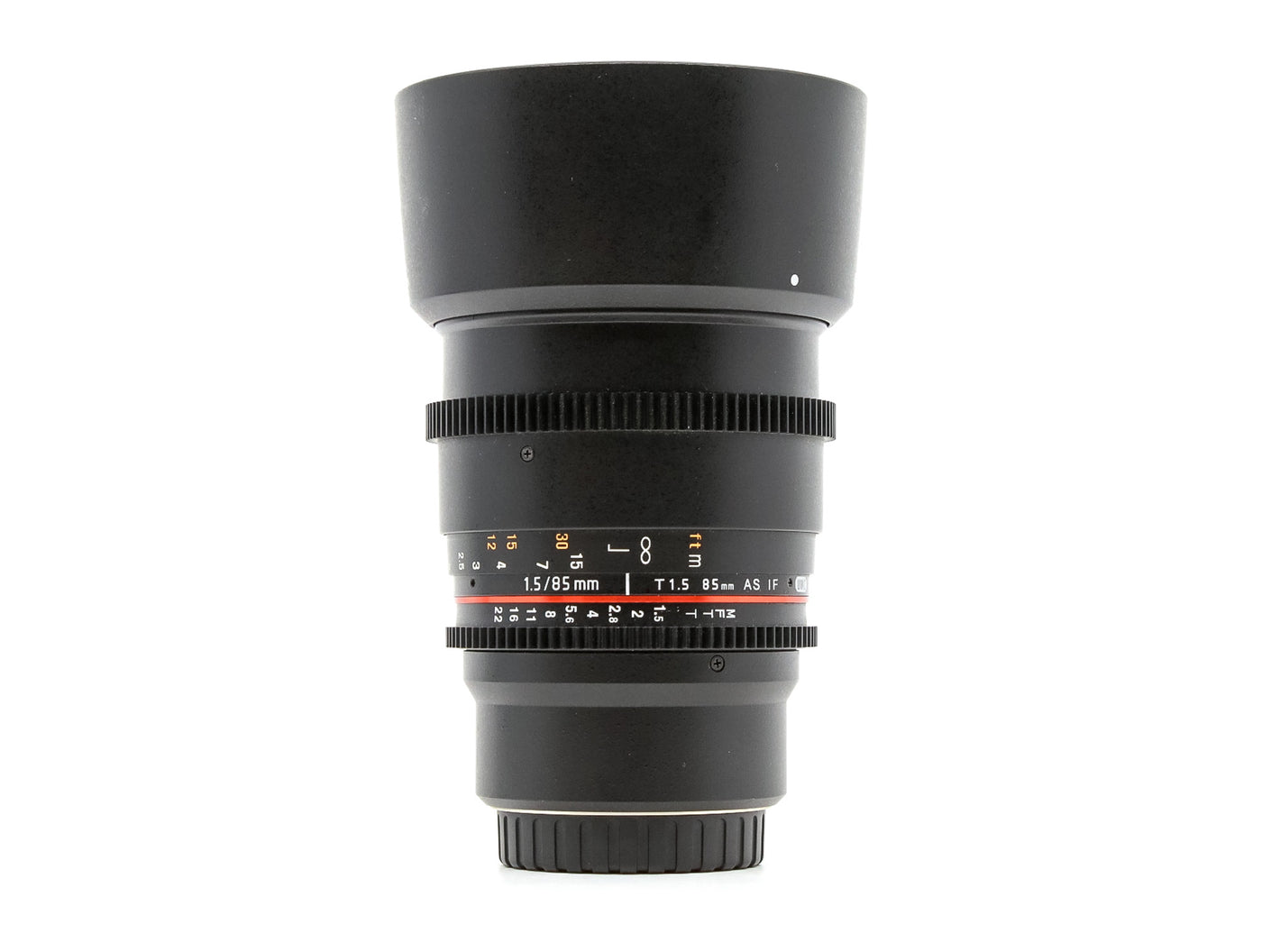 Rokinon 85mm T1.5 AS IF UMC – Micro Four Thirds Anschluss · Hauptbild