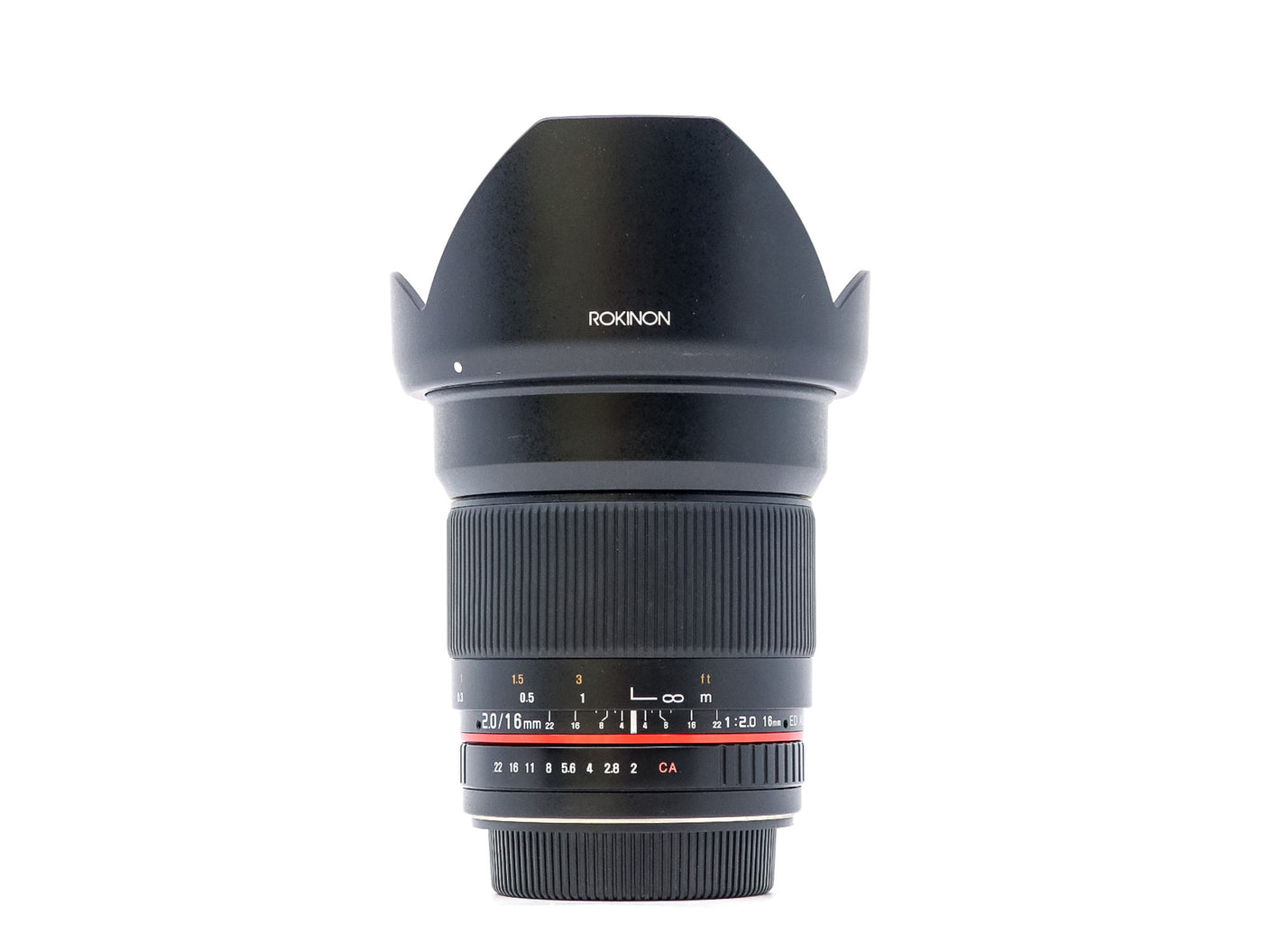 Rokinon 16mm f/2 ED AS UMC CS – Canon EF-S Anschluss · main image