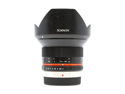 Rokinon 12mm f/2 NCS CS - Micro Four Thirds Fit 