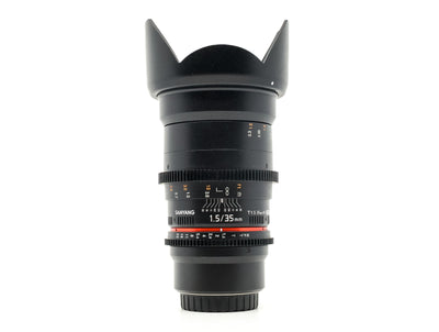 Samyang 35mm T1.5 Cine AS UMC II - Micro Four Thirds Fit 