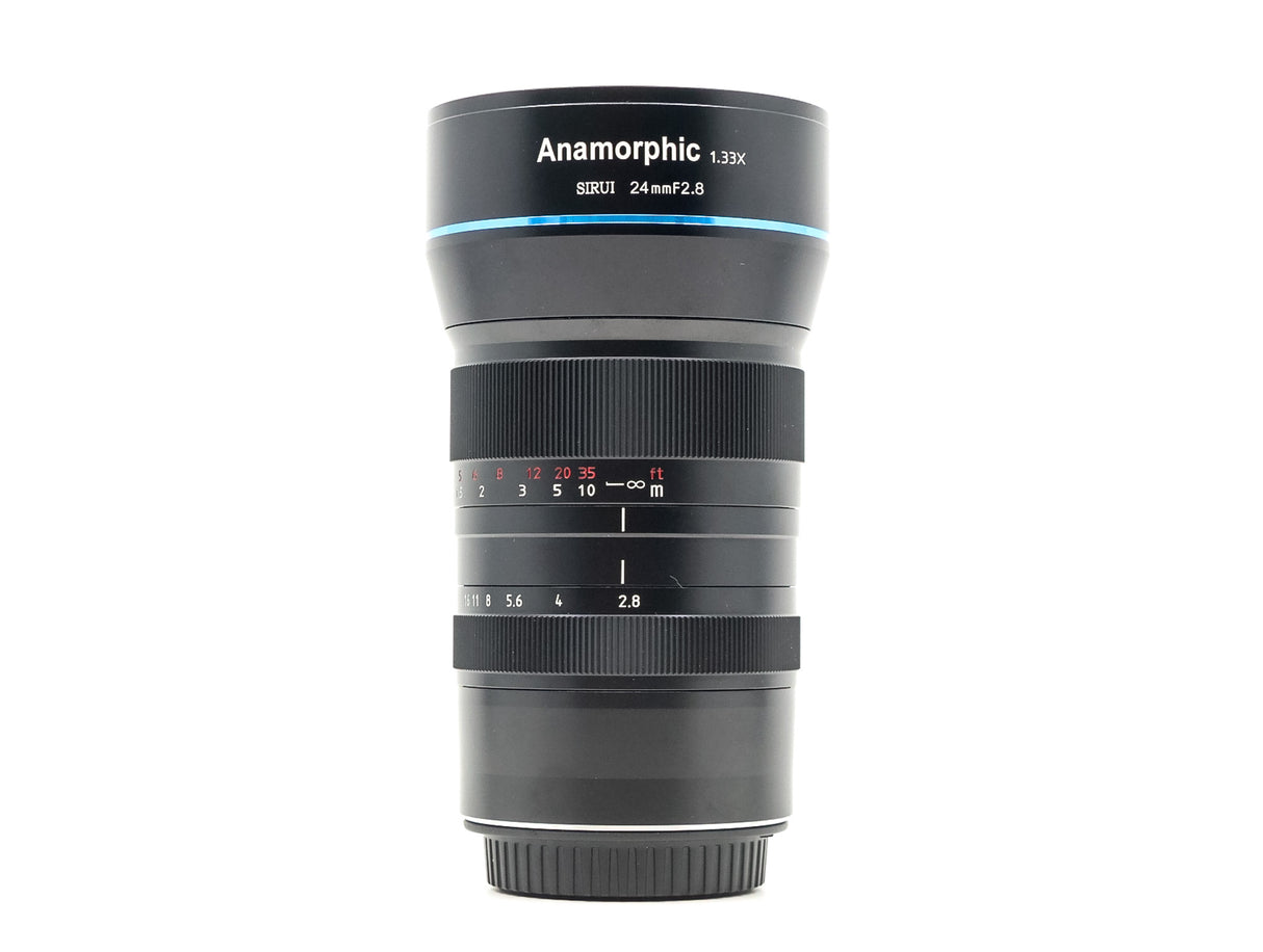 Sirui 24mm f/2.8 1.33x Anamorphic - Sony E Fit 