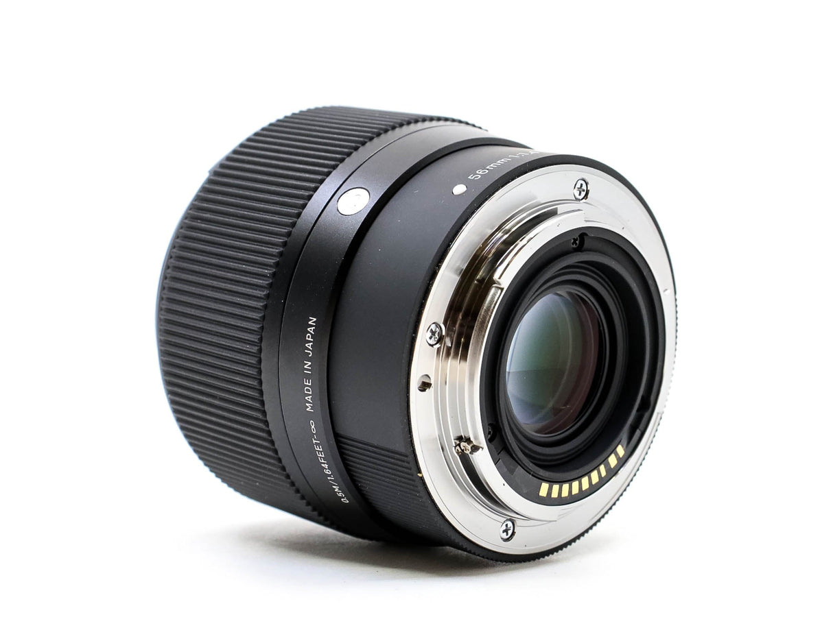 Sigma 56mm f/1.4 DC DN Contemporary - Canon EF-M fit - segunda mano - excelente estado - detalle 3 de 3 - SKU 3775032 - Camer