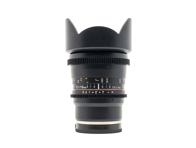 Samyang 10mm T3.1 VDSLR ED AS NCS CS II - Sony E Fit de segunda mano en Camera Market