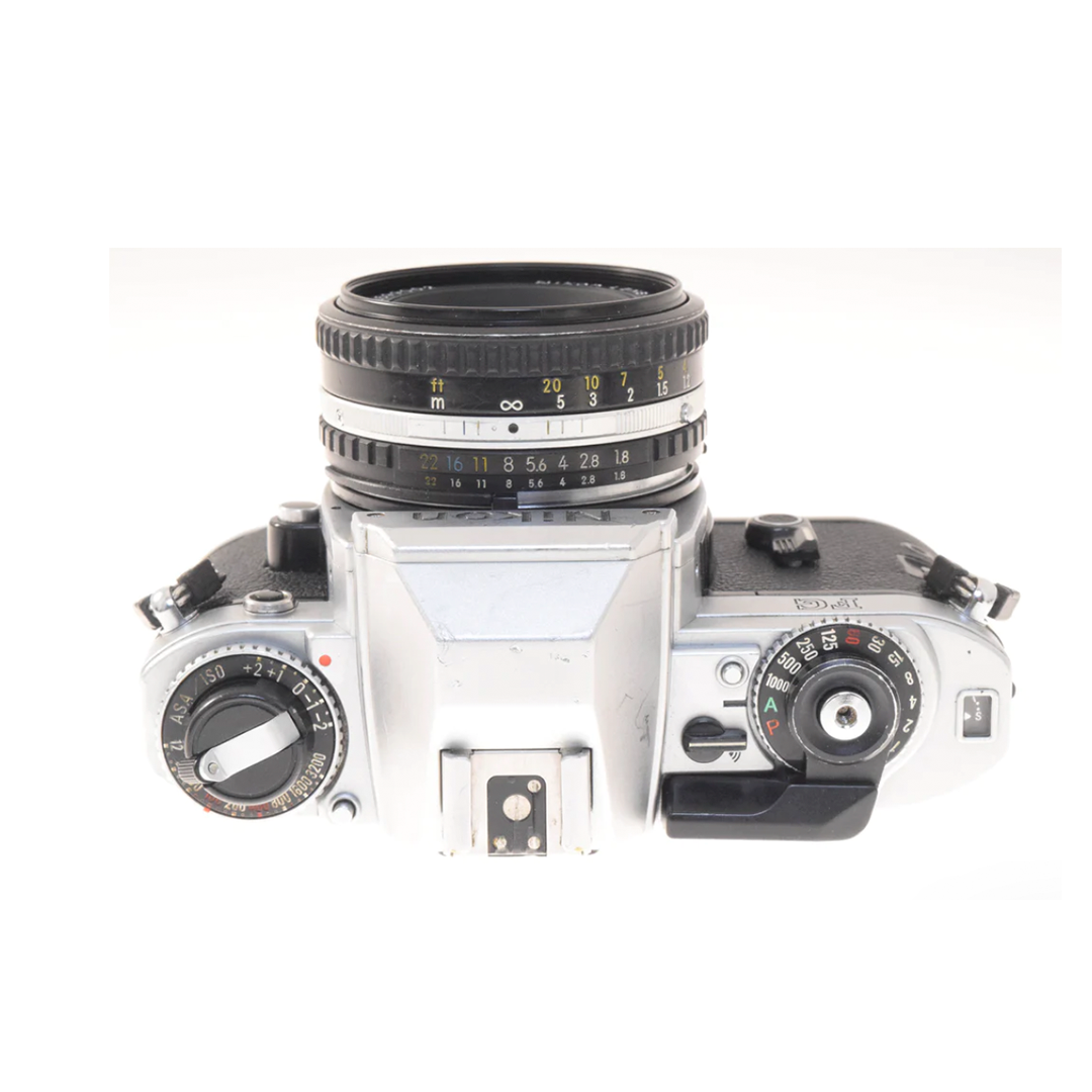 Nikon FG + 50mm f1.8 Series E