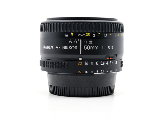 Nikon AF Nikkor 50mm f/1.8D - segunda mano - excelente estado - foto principal - SKU 3794971 - Camera Market