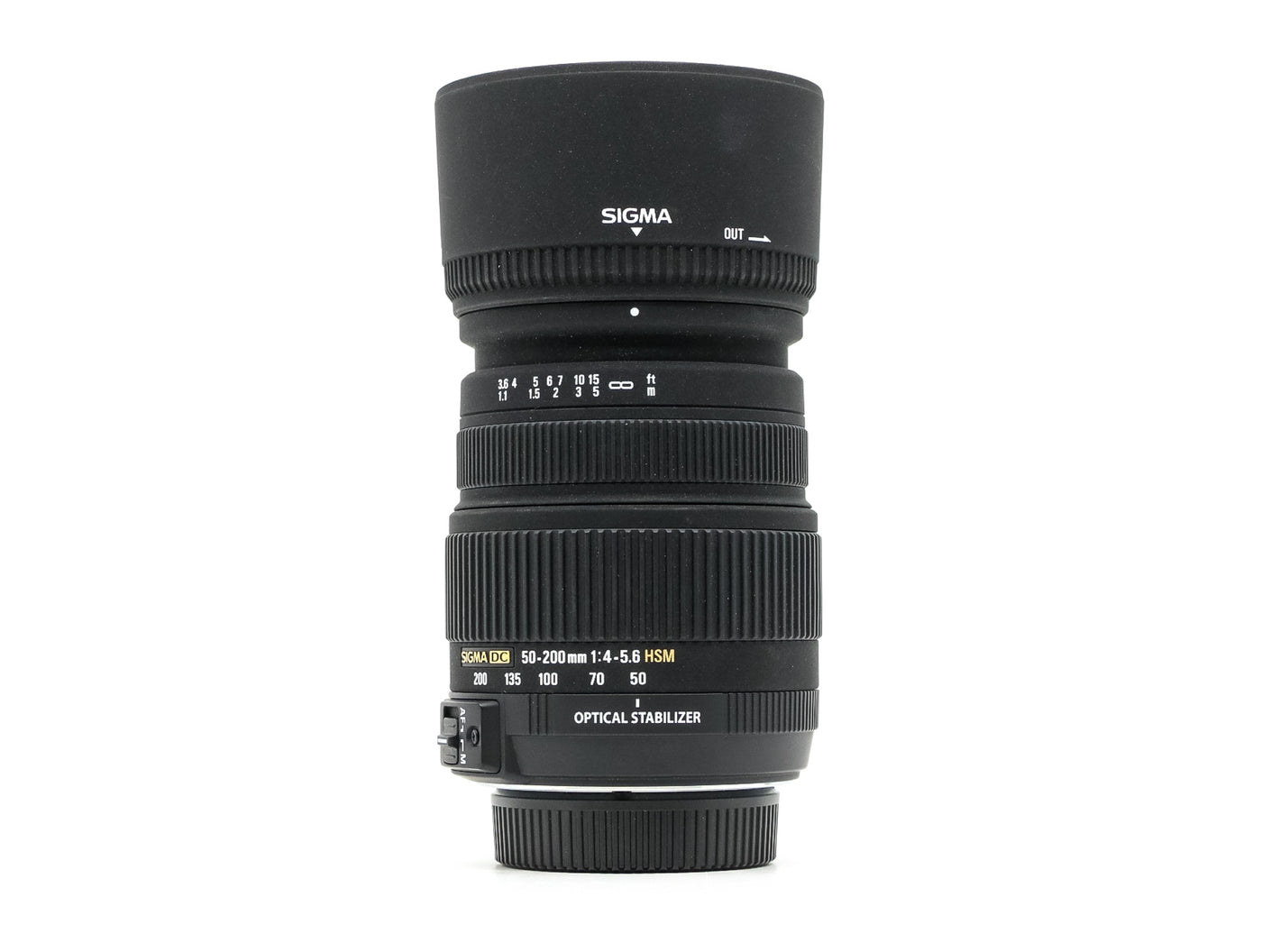 Sigma 50-200mm f/4-5.6 DC OS HSM – Nikon Anschluss · main image