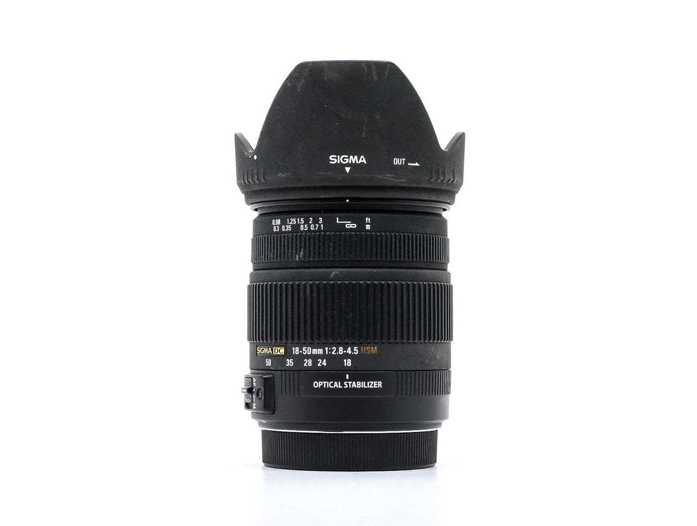 Sigma 18-50mm f/2.8-4.5 DC OS HSM - Canon EF-S Anschluss · Hauptbild