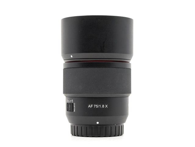 Samyang AF 75mm f/1.8 - Fujifilm X Fit de segunda mano en Camera Market