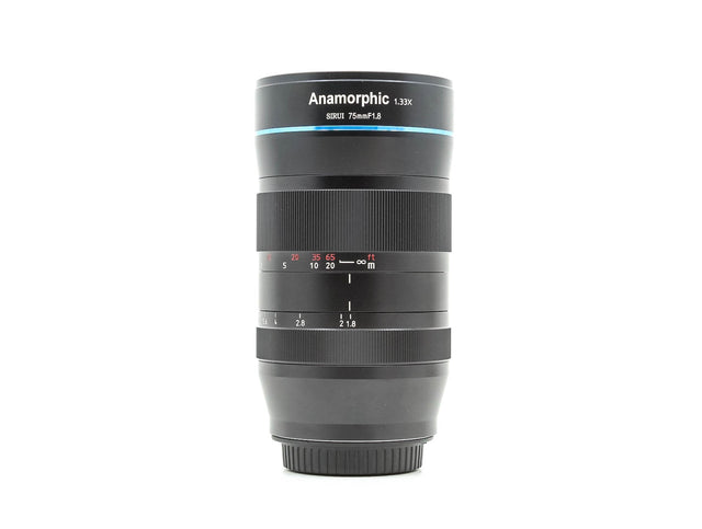 Sirui 75mm f/1.8 1.33x Anamorphic - Sony E Fit de segunda mano en Camera Market
